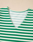 Leighton Short Sleeve Patchwork Blouse