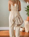 Megan Sleeveless Wide Leg Jumpsuit