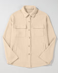 Lilith Corduroy Buttoned Long Sleeve Jacket
