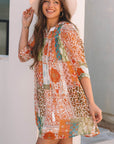 Tallulah Sleeve Chiffon Loose Dress