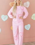 Nova Pattern Casual 2pcs Pants