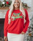 Amelia Drop Shoulder Loose Sweatshirt