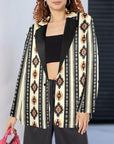 Colores De Mexico Mariachi Aztec Women's Blazer