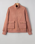 Mabel Half Zipper Baggy Sweatshirt