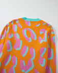 Sophia Colorblock Ribbed Edge Sweater
