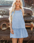 Rosalie Ruffle Hem Short Dress
