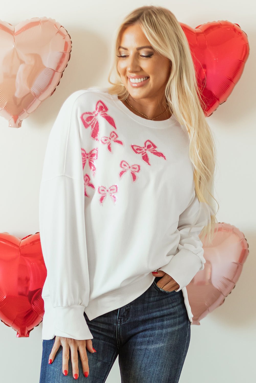 Vada High Low Oversize Sweatshirt