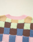 Kiara Pattern Front Cardigan Sweater
