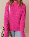 Lola High Drop Shoulder Sweater