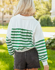 Janelle Collared Cropped Knit Pullover