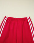 Varsity Stripe Crewneck Pullover & Sweatpants Set