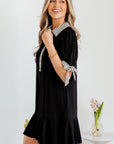Mckenzie Sleeve Shift Mini Dress