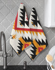 Southwestern Aztec Set of 2 Kitchen Dish Towels Made in America