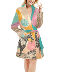 Baha Ranch Retro Pop Western Bath Robe