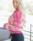 Mila Quarter Zip Collard Sweater