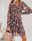 Evajena Long Sleeve Mini Dress