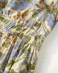 Nora Puff Sleeve Long Dress