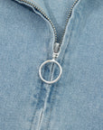 Abigail Collared Zip Up Jacket