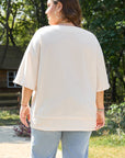 Amber Half Sleeve PLUS Top