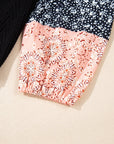 Poppy Textured Knit Drawstring Blouse