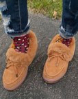Evelyn Plush Lined Winter Flats