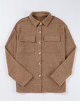 Lilith Corduroy Buttoned Long Sleeve Jacket