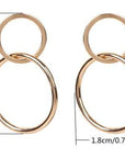 Ring / Hoop Earrings Gold / Silver