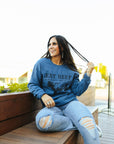 West Wasn't Won On Salad Graphic Sweatshirt