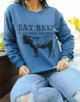 West Wasn't Won On Salad Graphic Sweatshirt