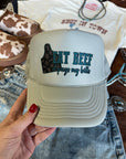 Eat Beef It Pays My Bills Trucker Hat