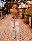 Eat More Beef Western Graphic Tee