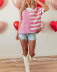 Miley High Low Loose Top