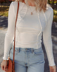 Astrid Knit Slim Fit Long Sleeve Top