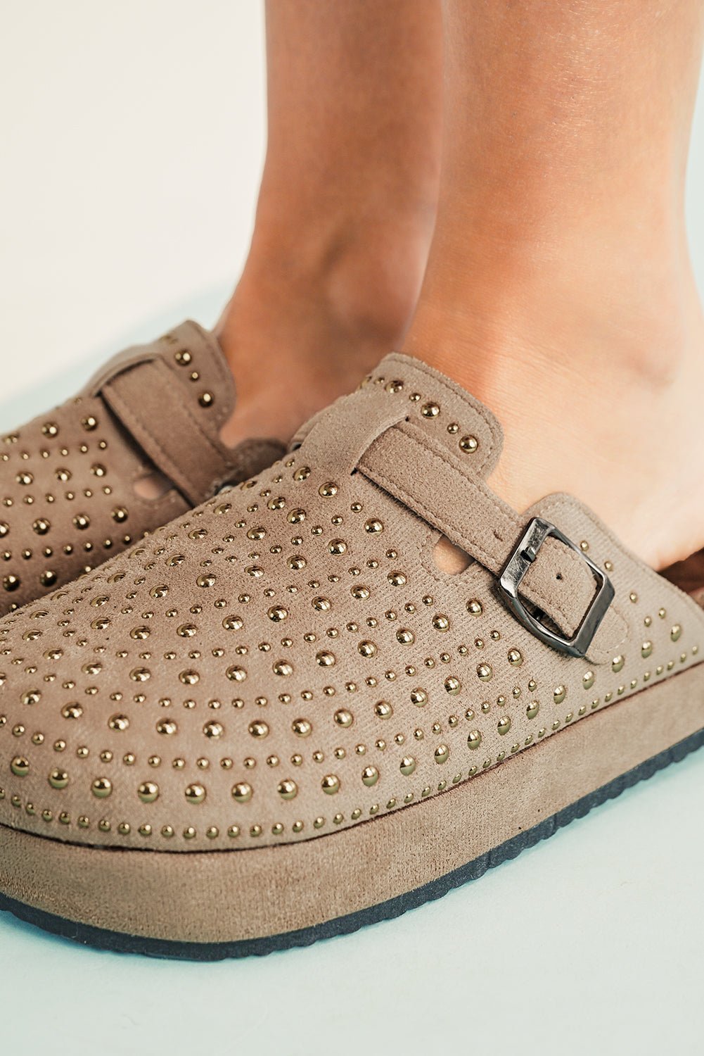 Charli Closed toe Platform Slippers