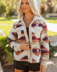 Emily Flap Raw Hem Shacket
