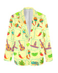 Baha Ranch Colores De Mexico Festival Blazer Women's Blazer
