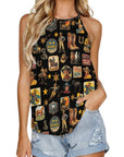 Baha Ranch Vintage Cowboy Collage Tank Top