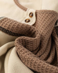 Jaliyah Knit Stitch Detail Long Sleeve Top