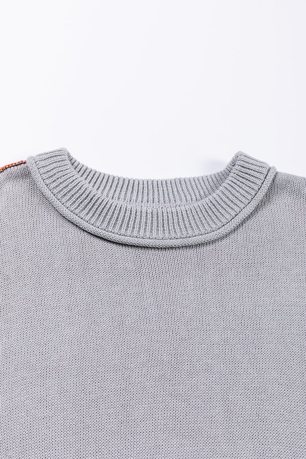 Alejandra Sleeve Ribbed Trim Sweater