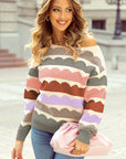 Zelda Sleeve Drop Shoulder Sweater
