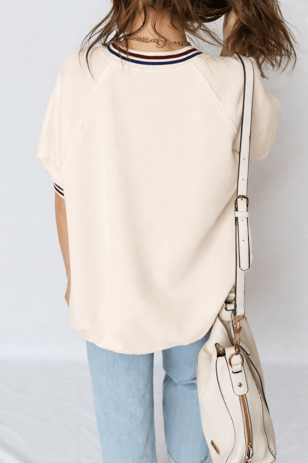 Haisley Sleeve Loose Tunic Top