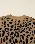 Elyse Trim Drop Shoulder Sweater