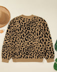 Elyse Trim Drop Shoulder Sweater