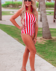 Set Sail Striped Swimsuit