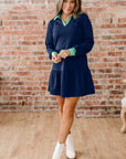 Elsie Ruffle Hem Mini Dress