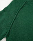 Eleanor Evergreen Raglan Sleeve Sweater