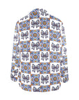 Blue Bow Talavera Floral Blazer