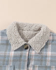 Madison Cuffs Patchwork Plaid Shirt