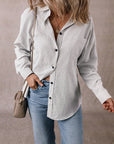 Zazita Tab Sleeve Long Shirt