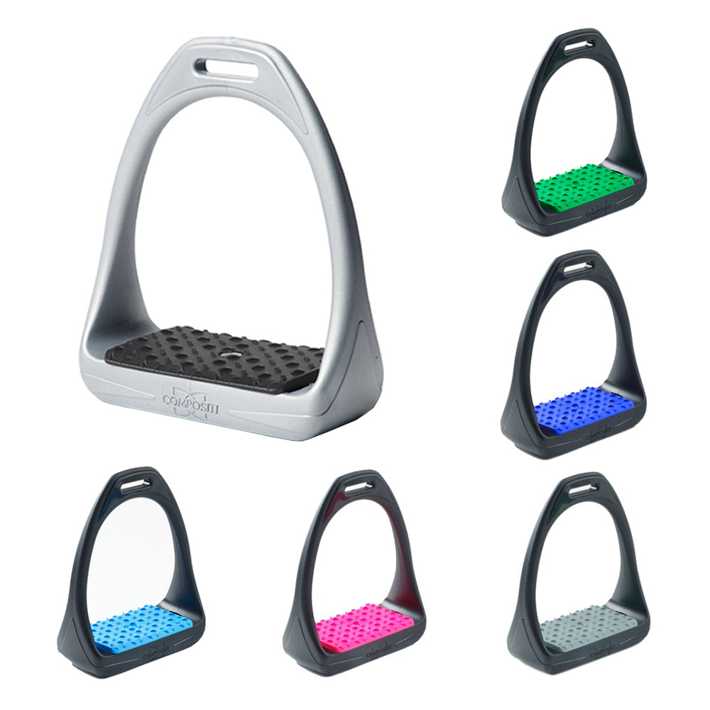 Compositi Reflex 3D Swivel Action Wide Track Horse Stirrups